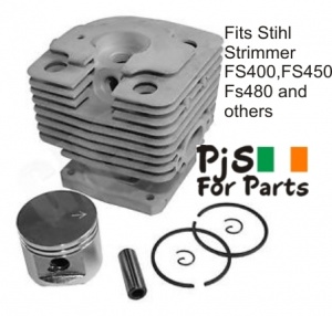 MuziZy Ensemble de piston cylindrique de 40 mm, 42 mm et 44 mm, compatible avec Stihl FS400 FS450 FS480 FS 400 450 480 Outils de jardinage Coupe-herbe Pièce de rechange (Taille MuziZy Ensemble de piston cylindrique de 40 mm, 42 mm et 44 mm, compatible avec Stihl FS400 FS450 FS480 FS 400 450 480 Outils de jardinage Coupe-herbe Pièce de rechange (Taille