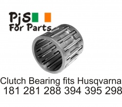 Clutch bearing fits Husqvarna 181,281,288,394,395,298,
