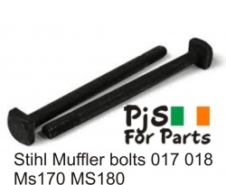 Stihl Exhaust muffler bolts 017,018,MS170,MS180