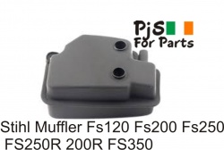 Stihl Muffler/Exhaust FS120,FS200,FS250,FS250R,FS200R,FS350