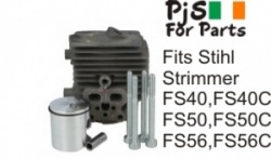 Stihl Cylinder Kit for FS40,FS40C,FS50,FS50C,FS56,FS56C and others