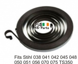 Recoil spring Fits Stihl 038, 041AV, 041FB, 042AV, 045, 048, 050, 051, 056, 070 & 075.